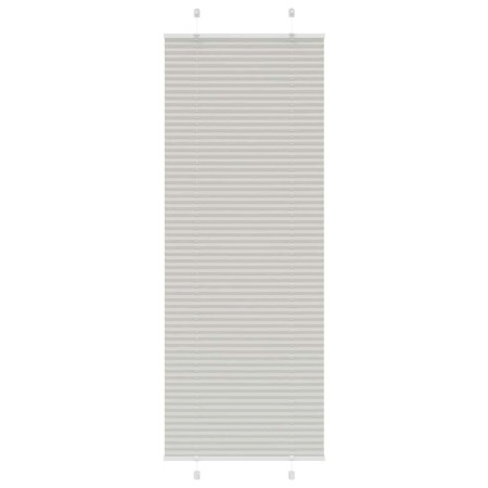 Estor Plisado gris claro 75x200 cm Tela Ancho 74,4 cm Poliéster de , Persianas y estores - Ref: Foro24-4015359, Precio: 26,62...