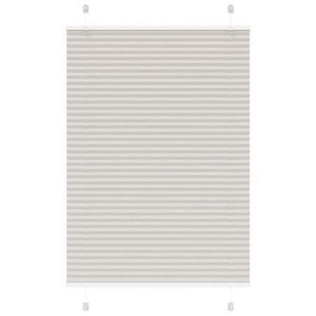 Estor Plisado gris claro 95x150 cm Tela Ancho 94,4 cm Poliéster de , Persianas y estores - Ref: Foro24-4015346, Precio: 18,63...