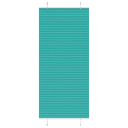 Estor Plisado verde petróleo 95x200 cm Tela Ancho 94,4 cm de , Persianas y estores - Ref: Foro24-4015414, Precio: 24,33 €, De...