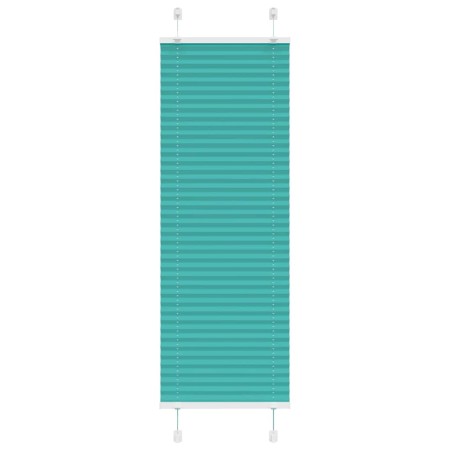 Estor Plisado verde petróleo 50x100 cm Tela Ancho 49,4 cm de , Persianas y estores - Ref: Foro24-4015371, Precio: 17,99 €, De...