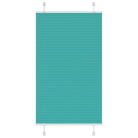 Estor Plisado verde petróleo 70x150 cm Tela Ancho 69,4 cm de , Persianas y estores - Ref: Foro24-4015392, Precio: 16,54 €, De...