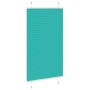 Estor Plisado verde petróleo 70x150 cm Tela Ancho 69,4 cm de , Persianas y estores - Ref: Foro24-4015392, Precio: 16,54 €, De...