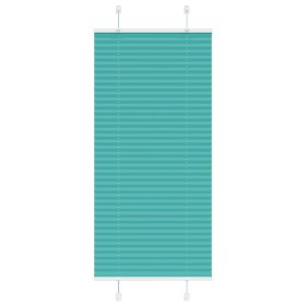 Estor Plisado verde petróleo 60x150 cm Tela Ancho 59,4 cm de , Persianas y estores - Ref: Foro24-4015390, Precio: 19,15 €, De...