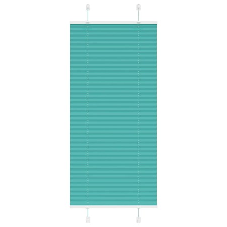 Estor Plisado verde petróleo 60x150 cm Tela Ancho 59,4 cm de , Persianas y estores - Ref: Foro24-4015390, Precio: 19,15 €, De...