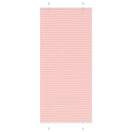 Estor Plisado rosa 85x200 cm Tela Ancho 84,4 cm Poliéster de , Persianas y estores - Ref: Foro24-4015463, Precio: 23,39 €, De...