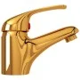 Grifo mezclador de lavabo dorado 13x10 cm de vidaXL, Grifos - Ref: Foro24-149081, Precio: 28,63 €, Descuento: %