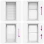 Estor Plisado blanco 80x150 cm Tela Ancho 79,4 cm Poliéster de , Persianas y estores - Ref: Foro24-4015496, Precio: 19,07 €, ...