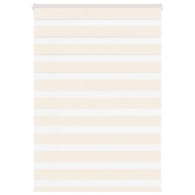 Estor cebra beige mármol tejido ancho 90,9 cm poliéster de , Persianas y estores - Ref: Foro24-4014624, Precio: 20,52 €, Desc...