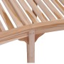 Banco banana de madera maciza de teca 200 cm de vidaXL, Bancos de jardín - Ref: Foro24-310495, Precio: 323,93 €, Descuento: %