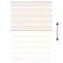 Estor cebra beige mármol tejido ancho 105,9 cm poliéster de , Persianas y estores - Ref: Foro24-4014653, Precio: 30,08 €, Des...