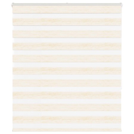 Estor cebra beige mármol tejido ancho 130,9 cm poliéster de , Persianas y estores - Ref: Foro24-4014658, Precio: 34,56 €, Des...