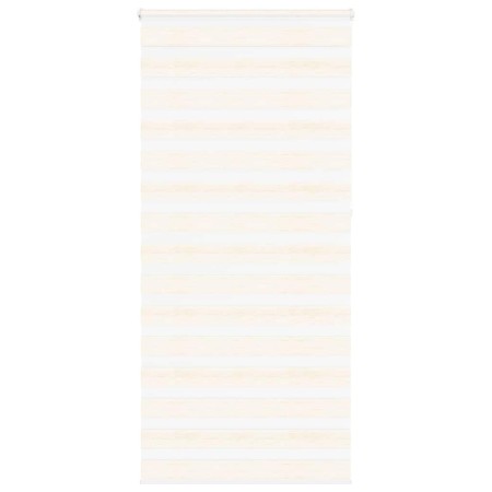 Estor cebra beige mármol tejido ancho 90,9 cm poliéster de , Persianas y estores - Ref: Foro24-4014702, Precio: 29,15 €, Desc...