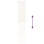 Estor cebra beige mármol tejido ancho 45,9 cm poliéster de , Persianas y estores - Ref: Foro24-4014693, Precio: 21,44 €, Desc...