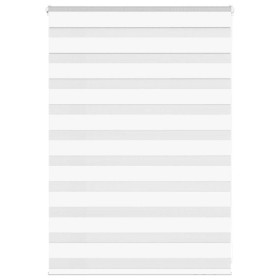 Estor cebra blanco 95x100 cm tejido ancho 90,9 cm poliéster de , Persianas y estores - Ref: Foro24-4014728, Precio: 18,79 €, ...