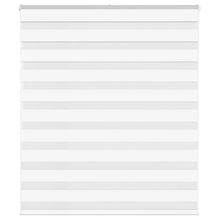 Estor cebra blanco 130x150 cm tejido ancho 125,9 cm poliéster de , Persianas y estores - Ref: Foro24-4014761, Precio: 38,99 €...