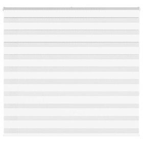 Estor cebra blanco 165x150 cm tejido ancho 160,9 cm poliéster de , Persianas y estores - Ref: Foro24-4014768, Precio: 46,73 €...