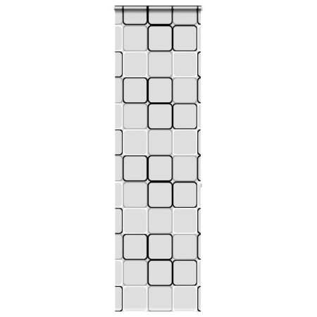 Estor enrollable para ducha con casete 70x240cm tela ancho 66cm de , Persianas y estores - Ref: Foro24-4015042, Precio: 17,75...