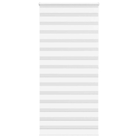 Estor cebra blanco 105x200 cm tejido ancho 100,9 cm poliéster de , Persianas y estores - Ref: Foro24-4014782, Precio: 29,15 €...
