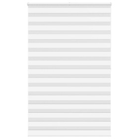 Estor cebra blanco 140x200 cm tejido ancho 135,9 cm poliéster de , Persianas y estores - Ref: Foro24-4014789, Precio: 35,36 €...