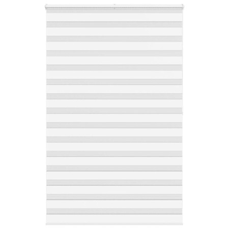 Estor cebra blanco 140x200 cm tejido ancho 135,9 cm poliéster de , Persianas y estores - Ref: Foro24-4014789, Precio: 35,36 €...