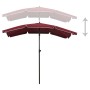 Sombrilla de jardín con poste burdeos rojo 200x130 cm de vidaXL, Sombrillas - Ref: Foro24-315555, Precio: 35,51 €, Descuento: %
