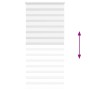 Estor cebra blanco 95x230 cm tejido ancho 90,9 cm poliéster de , Persianas y estores - Ref: Foro24-4014806, Precio: 29,15 €, ...