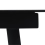 Juego de comedor de jardín 9 piezas ratán PVC negro de vidaXL, Conjuntos de jardín - Ref: Foro24-3060272, Precio: 634,08 €, D...