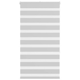 Estor cebra gris claro 75x150 cm tejido ancho 70,9 cm poliéster de , Persianas y estores - Ref: Foro24-4014438, Precio: 24,60...