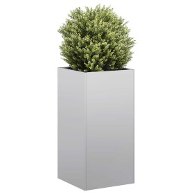 Jardinera 40x40x80 cm de acero galvanizado de , Maceteros y jardineras - Ref: Foro24-860708, Precio: 75,55 €, Descuento: %