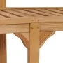 Banco banana de madera maciza de teca 180 cm de vidaXL, Bancos de jardín - Ref: Foro24-310494, Precio: 298,35 €, Descuento: %