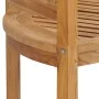 Banco banana de madera maciza de teca 180 cm de vidaXL, Bancos de jardín - Ref: Foro24-310494, Precio: 298,35 €, Descuento: %