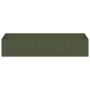 Jardinera acero verde oliva 200x80x40 cm de , Maceteros y jardineras - Ref: Foro24-860755, Precio: 114,24 €, Descuento: %