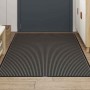 Felpudo a rayas negro y gris 115x200 cm de , Felpudos - Ref: Foro24-4105597, Precio: 57,55 €, Descuento: %