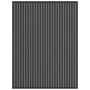 Felpudo a rayas negro y gris 90x120 cm de , Felpudos - Ref: Foro24-4105595, Precio: 30,18 €, Descuento: %