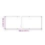 Funda para plantas con ojales 1x4 m Polietileno de , Mantillo - Ref: Foro24-3308679, Precio: 17,90 €, Descuento: %