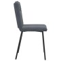 Sillas de comedor 4 unidades terciopelo gris oscuro de , Sillas de comedor - Ref: Foro24-3315310, Precio: 169,74 €, Descuento: %