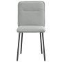 Sillas de comedor giratorias 6 uds terciopelo gris claro de , Sillas de comedor - Ref: Foro24-3315579, Precio: 252,53 €, Desc...