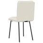 Sillas de comedor 6 unidades de terciopelo crema de , Sillas de comedor - Ref: Foro24-3315688, Precio: 259,55 €, Descuento: %