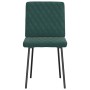 Sillas de comedor 6 unidades terciopelo verde oscuro de , Sillas de comedor - Ref: Foro24-3315475, Precio: 249,03 €, Descuent...