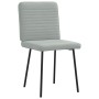 Sillas de comedor 2 unidades terciopelo gris claro de , Sillas de comedor - Ref: Foro24-4101133, Precio: 89,58 €, Descuento: %