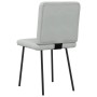Sillas de comedor 2 unidades terciopelo gris claro de , Sillas de comedor - Ref: Foro24-4101133, Precio: 89,58 €, Descuento: %