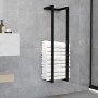 Toallero de hierro negro 25x20x95 cm de vidaXL, Toalleros - Ref: Foro24-325918, Precio: 29,35 €, Descuento: %