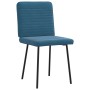 Sillas de comedor 4 unidades terciopelo azul de , Sillas de comedor - Ref: Foro24-3315243, Precio: 168,38 €, Descuento: %