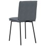 Sillas de comedor 6 unidades terciopelo gris oscuro de , Sillas de comedor - Ref: Foro24-3315615, Precio: 267,13 €, Descuento: %