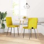 Sillas de comedor 2 unidades terciopelo amarillo de , Sillas de comedor - Ref: Foro24-4101110, Precio: 86,87 €, Descuento: %