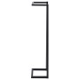Toallero de hierro negro 25x20x95 cm de vidaXL, Toalleros - Ref: Foro24-325918, Precio: 29,35 €, Descuento: %