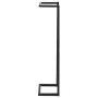 Toallero de hierro negro 25x20x95 cm de vidaXL, Toalleros - Ref: Foro24-325918, Precio: 28,86 €, Descuento: %