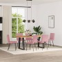 Sillas de comedor 6 unidades terciopelo rosa de , Sillas de comedor - Ref: Foro24-3315507, Precio: 251,16 €, Descuento: %