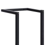 Toallero de hierro negro 25x20x95 cm de vidaXL, Toalleros - Ref: Foro24-325918, Precio: 29,35 €, Descuento: %