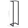 Toallero de hierro negro 25x20x95 cm de vidaXL, Toalleros - Ref: Foro24-325918, Precio: 29,35 €, Descuento: %
